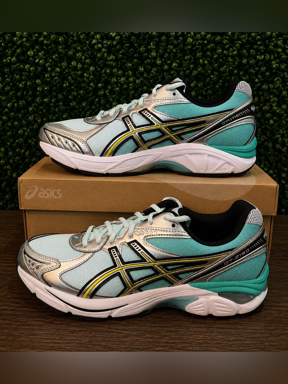 Asics GT-2160 (1203A783 300) Pale Mint/ Golden Yellow Running Shoes